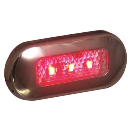 T-H Marine Supplies LED-51824-DP LED Oblong Courtesy Lights - Red 3003.6809